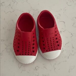 NWOT Native Kids Slip-On Shoes in Red